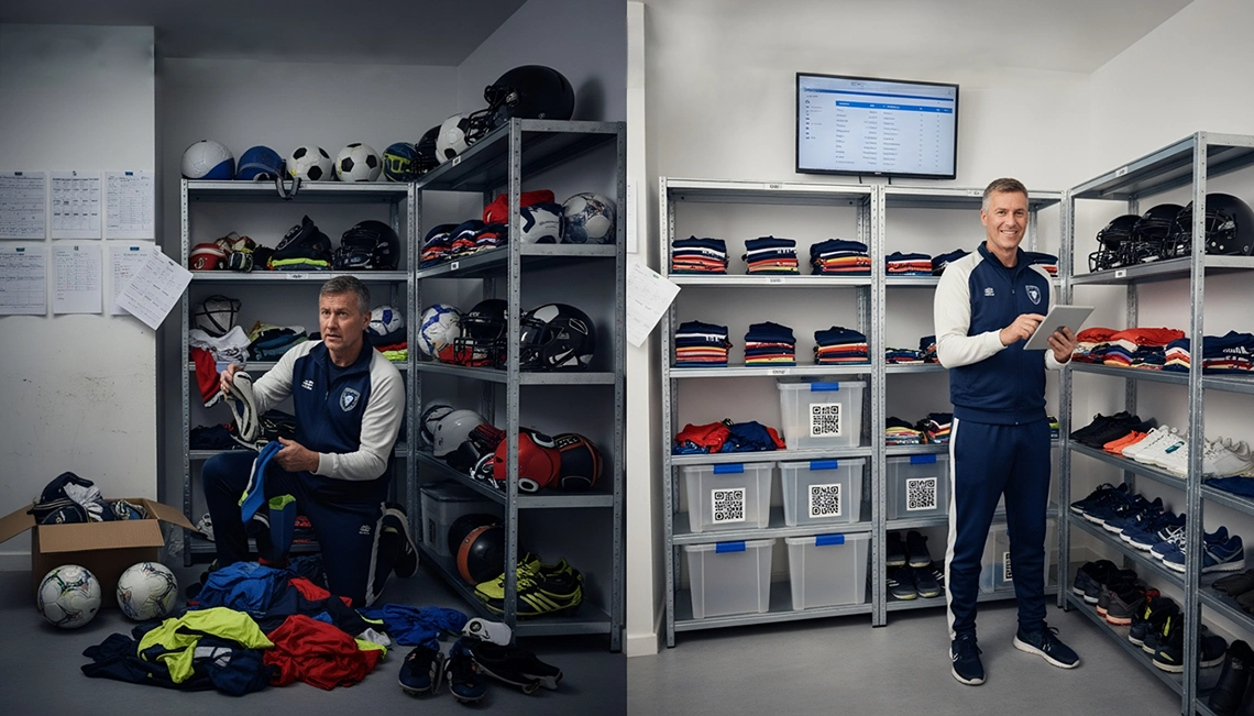 Kitroom Features – ID and QR Coded Inventory, Bookings, Maintenance, Payments